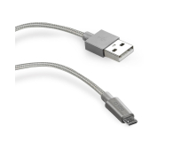 SBS USB-micro-USB Srebrny - 1436395 - zdjęcie 1